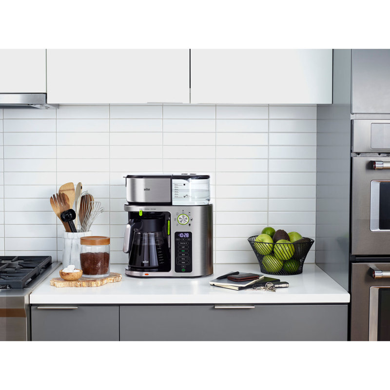 Braun MultiServe 10Cup SCA Certified Coffee Maker with Internal Water